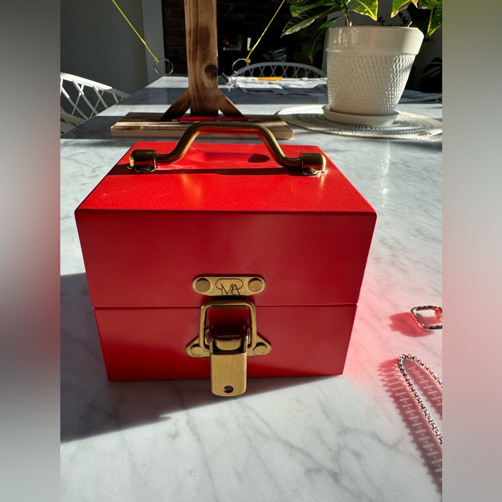 Marla Aaron Tool Box Jewelry Box Storage (no jewelry included)